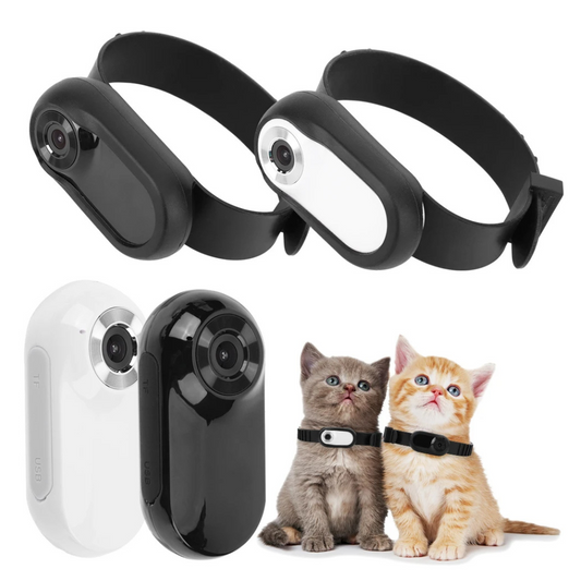 Collar con Cámara para Perros y Gatos – Descubre su Mundo en 1080p - Click&Go Shop by Cris