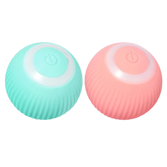 Bola interactiva inteligente para gatos – Juguete electrónico rodante automático