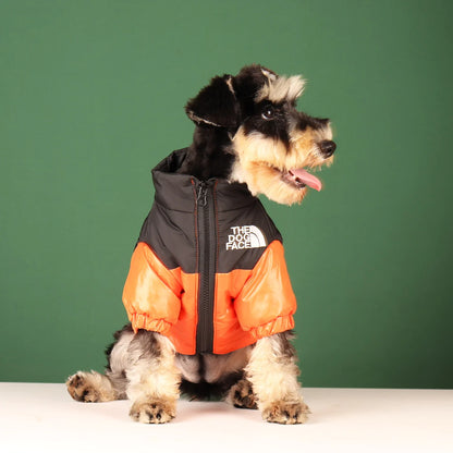 Chaqueta Acolchada para Perros “The Dog Face” – Abrigo Impermeable y Cálido