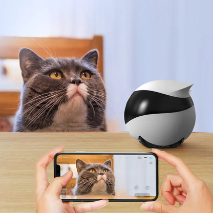 Remote Camera Robot 1080P – Seguridad inteligente y compañero interactivo para mascotas - Click&Go Shop by Cris