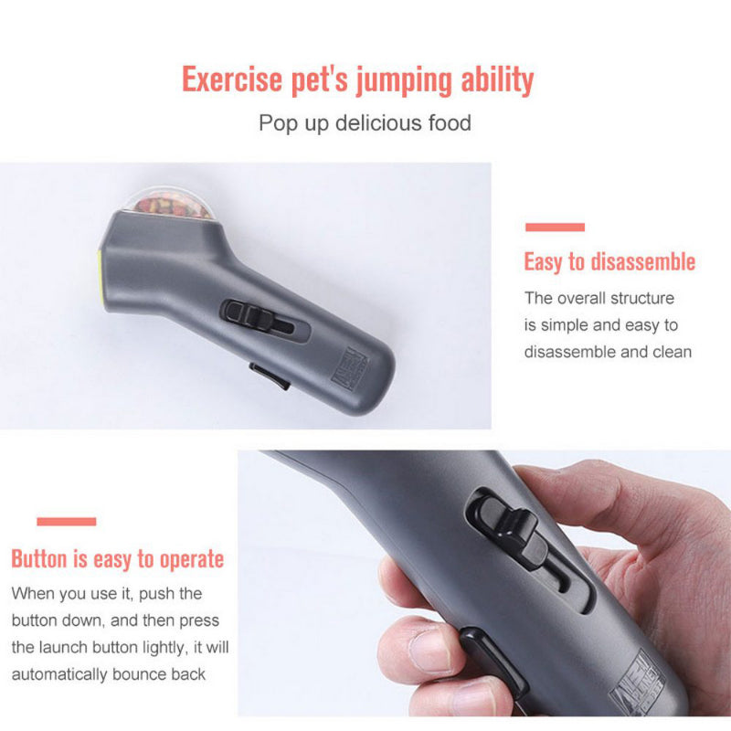 Lanzador de Premios Interactivo para Mascotas - Click&Go Shop by Cris