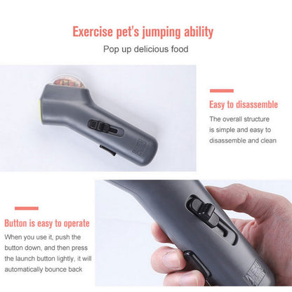Lanzador de Premios Interactivo para Mascotas - Click&Go Shop by Cris