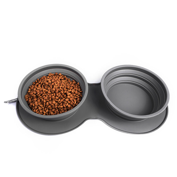 Comederos Plegables Portátiles para Perros y Gatos (2 en 1) - Click&Go Shop by Cris