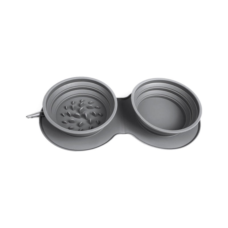 Comederos Plegables Portátiles para Perros y Gatos (2 en 1) - Click&Go Shop by Cris