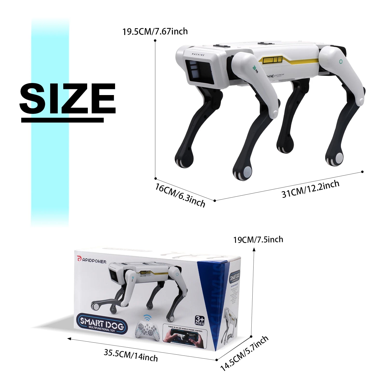 IA Perro Robot - Click&Go Shop by Cris