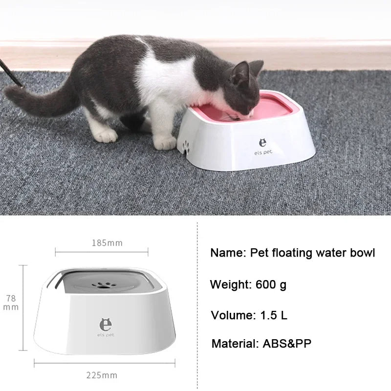 Tazón Antiderrames para Mascotas – Mantén el suelo seco y a tu peludo feliz - Click&Go Shop by Cris