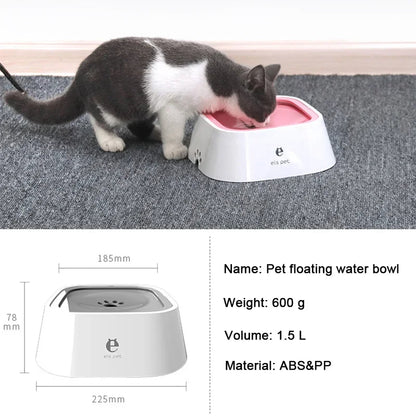 Tazón Antiderrames para Mascotas – Mantén el suelo seco y a tu peludo feliz - Click&Go Shop by Cris