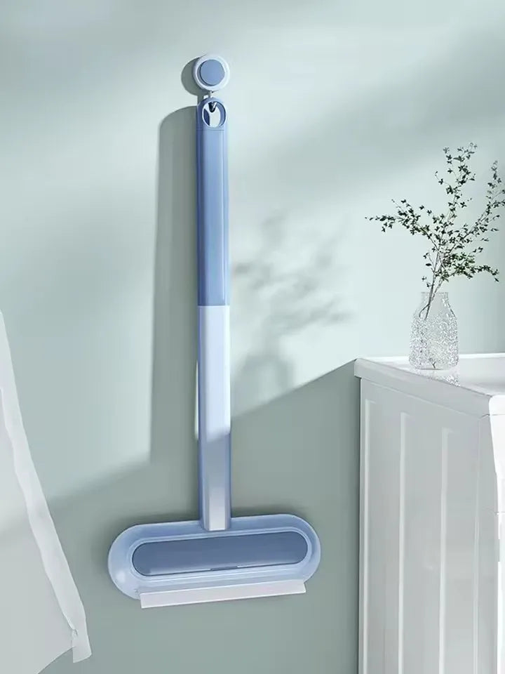 Multifunctional Pet Hair Removal Brush Long Handle Window Cleaning Brush Cat Sticky Hair Removal and Suction Cleaning Carpet Bed