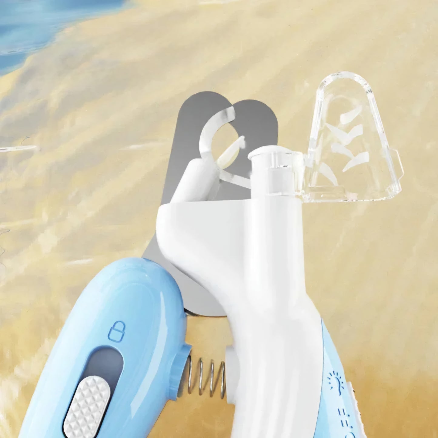 Cortauñas Eléctrico con Luz LED para Mascotas – Corte Seguro y Preciso